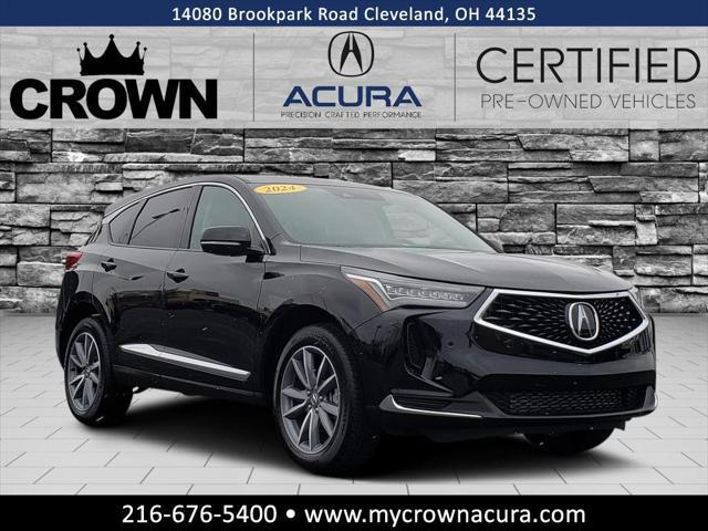 used 2024 Acura RDX car, priced at $42,983