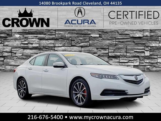 used 2017 Acura TLX car, priced at $17,981