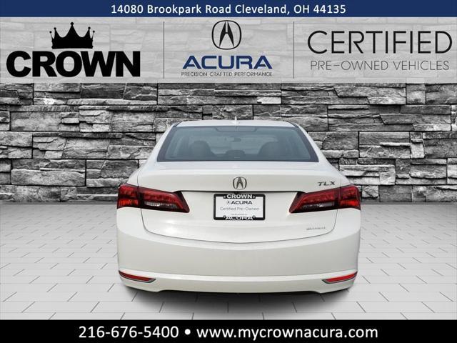 used 2017 Acura TLX car, priced at $17,981