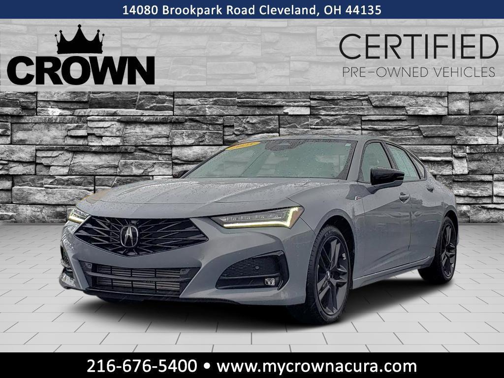 used 2025 Acura TLX car, priced at $47,581