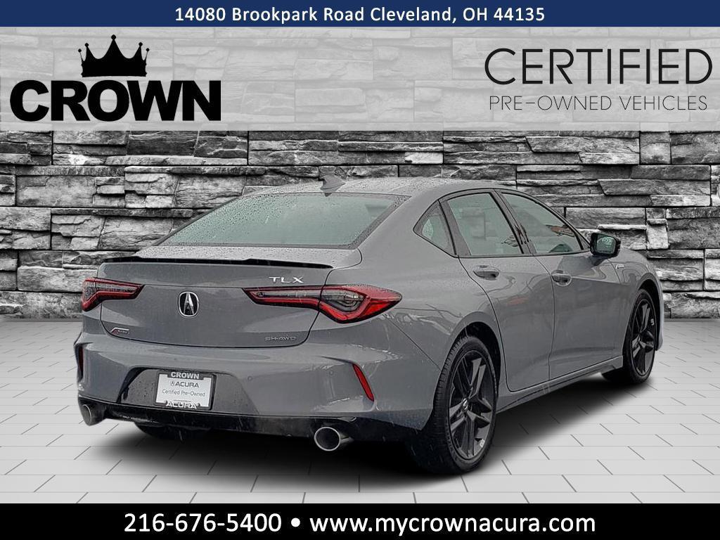 used 2025 Acura TLX car, priced at $47,581