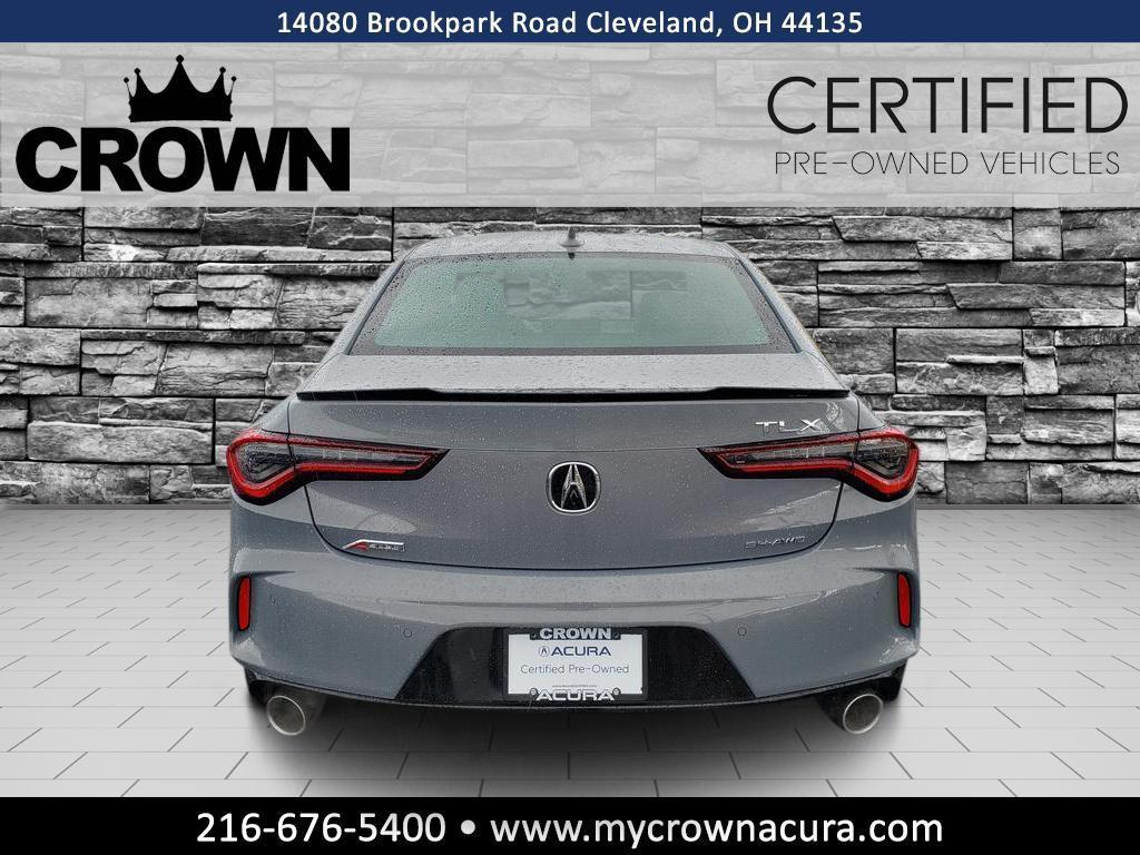 used 2025 Acura TLX car, priced at $47,581