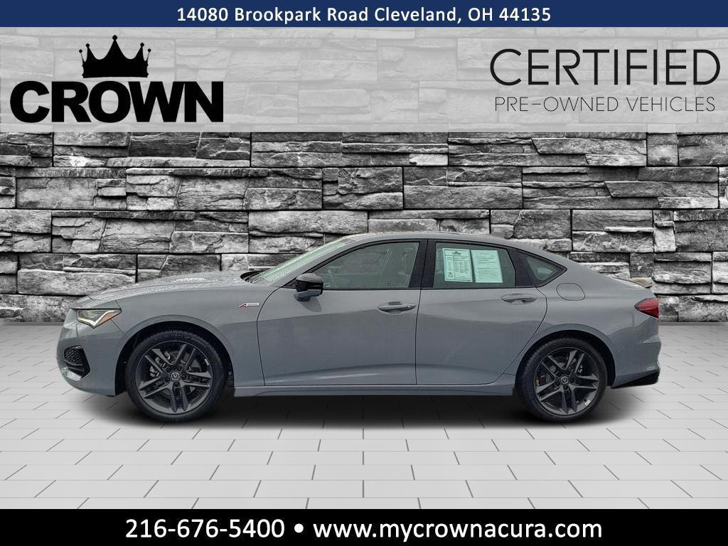 used 2025 Acura TLX car, priced at $47,581