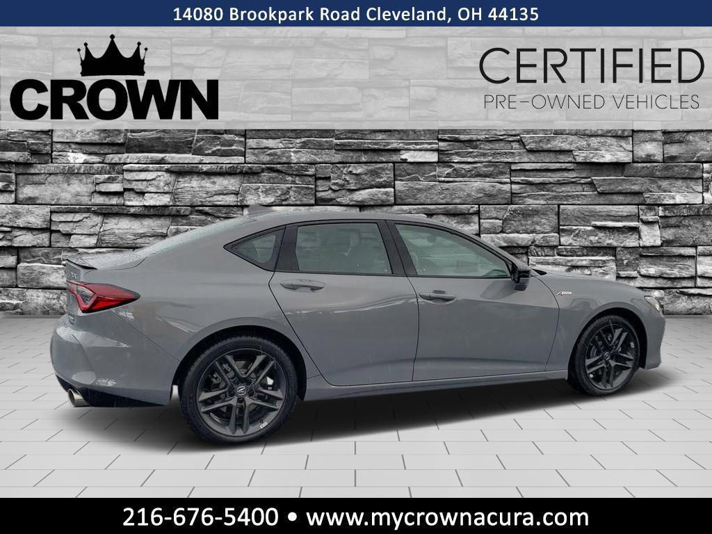 used 2025 Acura TLX car, priced at $47,581