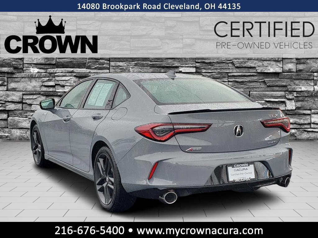 used 2025 Acura TLX car, priced at $47,581
