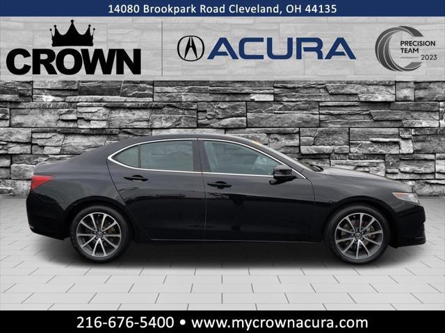 used 2015 Acura TLX car, priced at $11,681