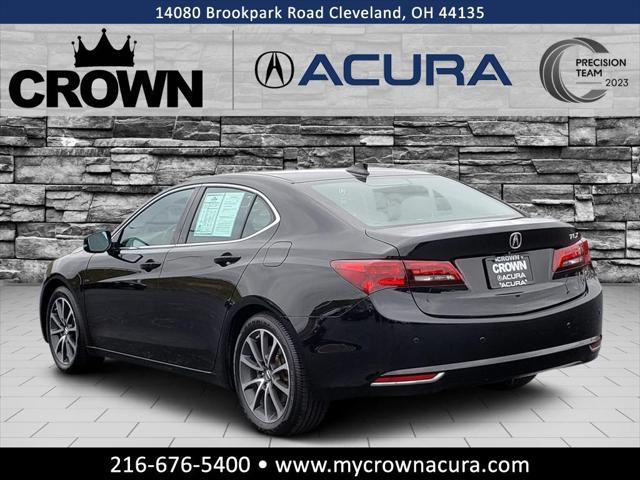 used 2015 Acura TLX car, priced at $11,681