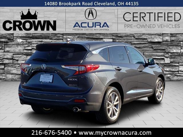 used 2021 Acura RDX car, priced at $32,782