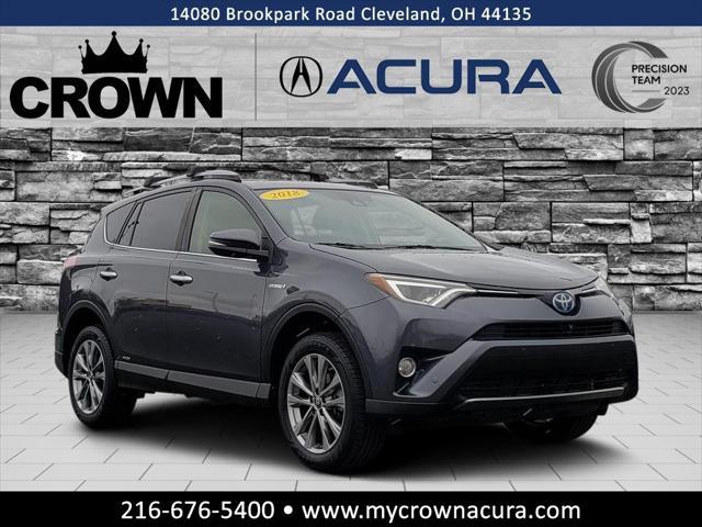 used 2018 Toyota RAV4 Hybrid car, priced at $21,982