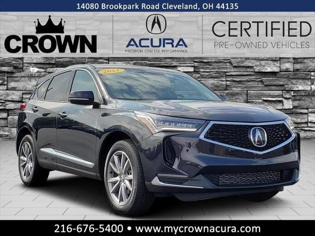 used 2024 Acura RDX car, priced at $44,482