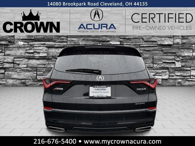 used 2022 Acura MDX car, priced at $44,491