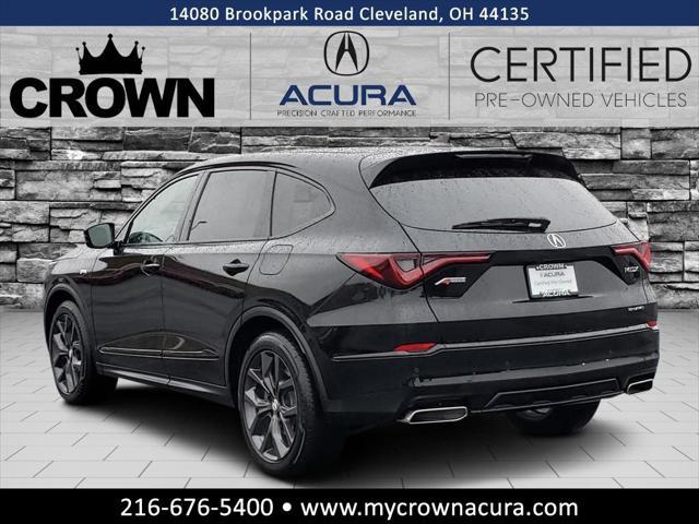 used 2022 Acura MDX car, priced at $44,491