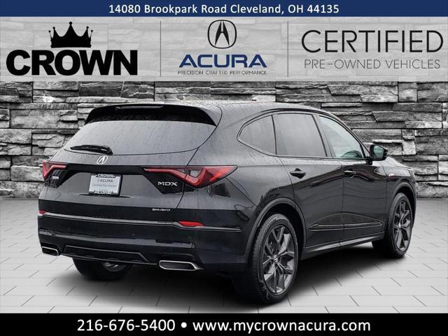 used 2022 Acura MDX car, priced at $44,491