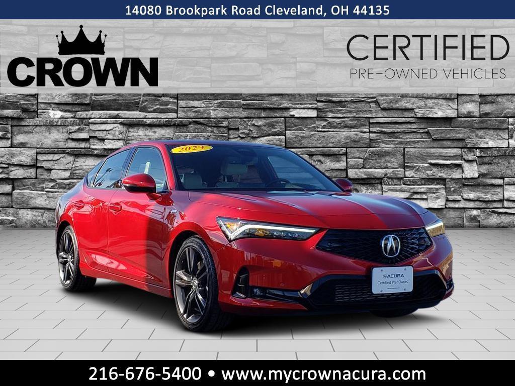 used 2023 Acura Integra car, priced at $29,882