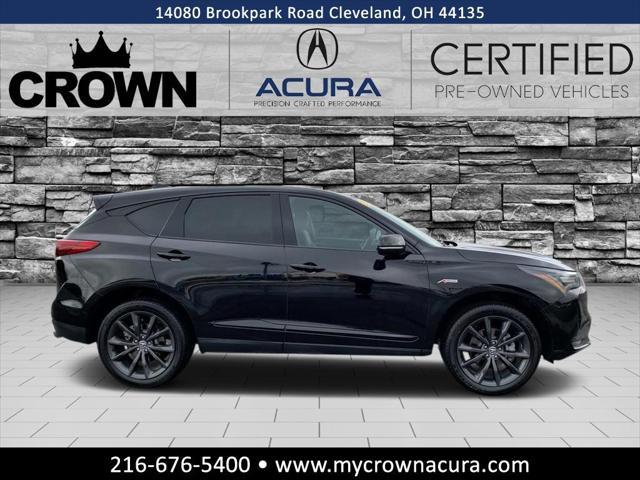 used 2025 Acura RDX car, priced at $48,981