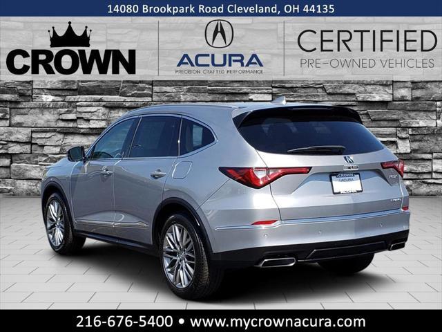 used 2024 Acura MDX car, priced at $57,891