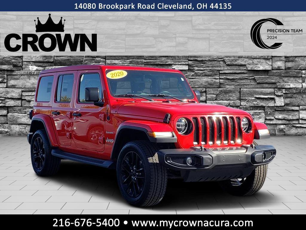 used 2020 Jeep Wrangler Unlimited car, priced at $29,991