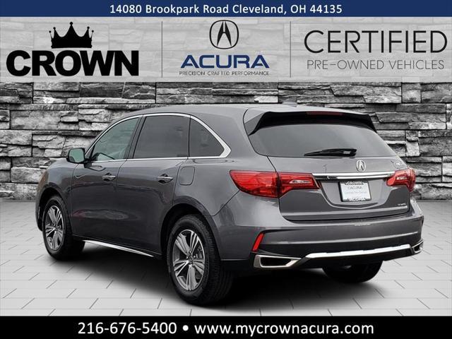 used 2019 Acura MDX car, priced at $26,981