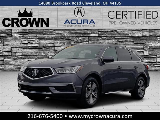 used 2019 Acura MDX car, priced at $26,981