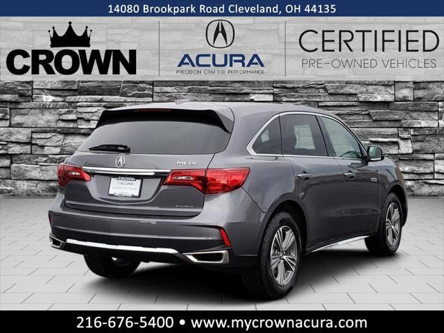 used 2019 Acura MDX car, priced at $26,981