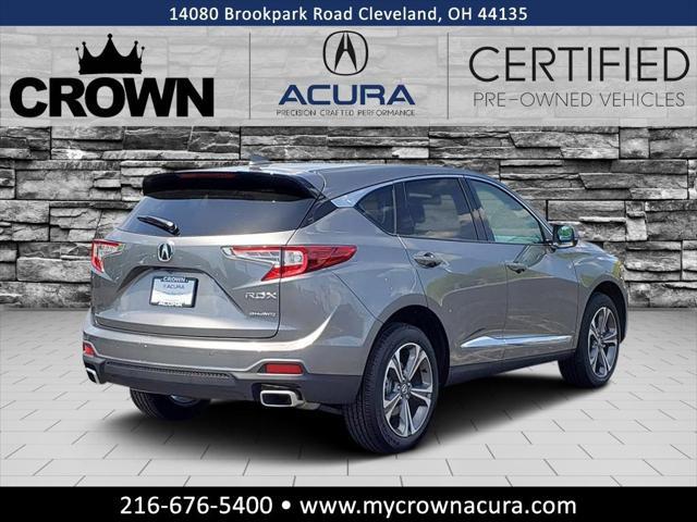used 2025 Acura RDX car, priced at $44,481