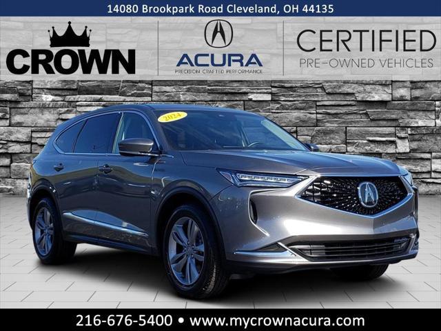 used 2024 Acura MDX car, priced at $49,981