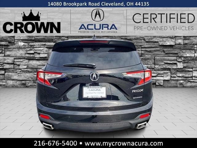 used 2024 Acura RDX car, priced at $45,872