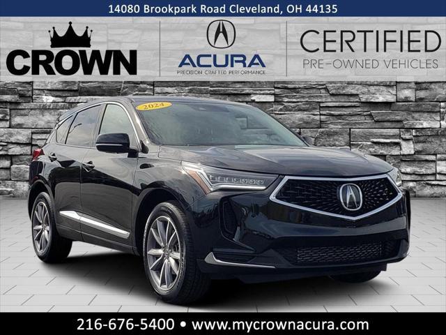 used 2024 Acura RDX car, priced at $45,872