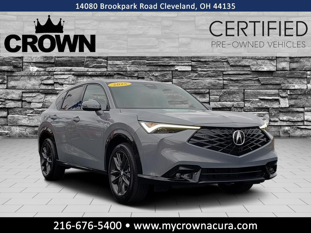 used 2025 Acura ADX car, priced at $34,983