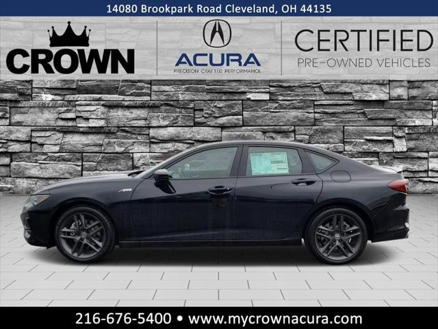 used 2025 Acura TLX car, priced at $45,891