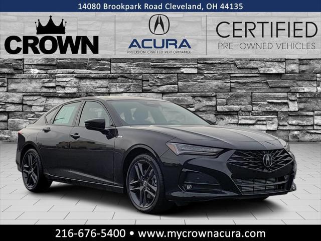 used 2025 Acura TLX car, priced at $45,891