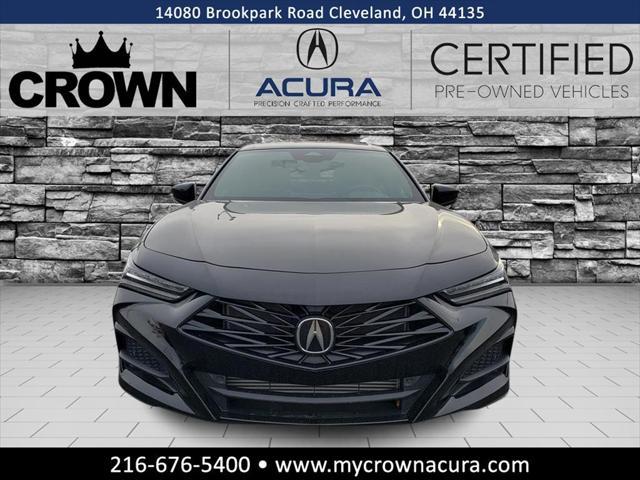 used 2025 Acura TLX car, priced at $45,891