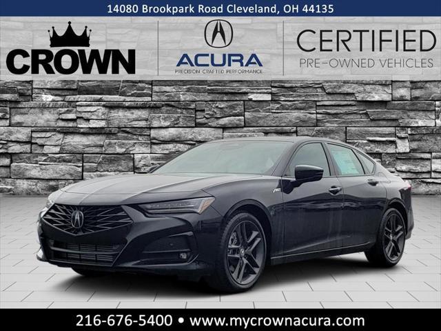 used 2025 Acura TLX car, priced at $45,891