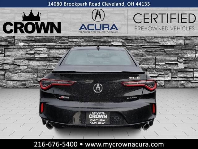 used 2025 Acura TLX car, priced at $45,891