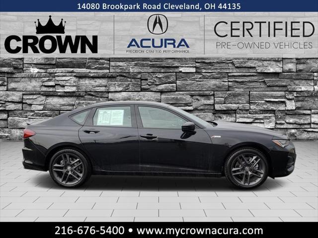 used 2025 Acura TLX car, priced at $45,891