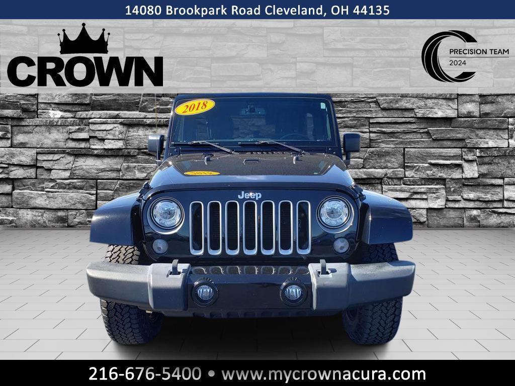 used 2018 Jeep Wrangler JK Unlimited car, priced at $22,892