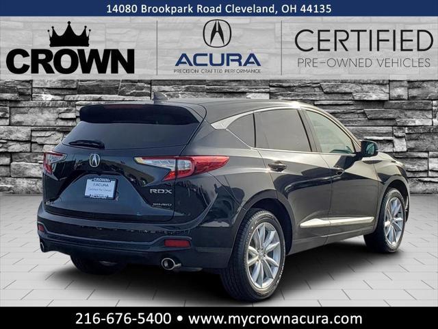 used 2021 Acura RDX car, priced at $32,234