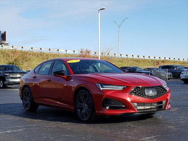 used 2022 Acura TLX car, priced at $33,891