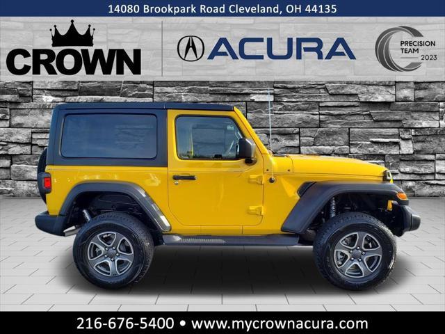 used 2020 Jeep Wrangler car, priced at $27,891