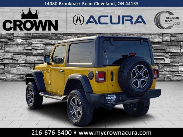 used 2020 Jeep Wrangler car, priced at $27,891