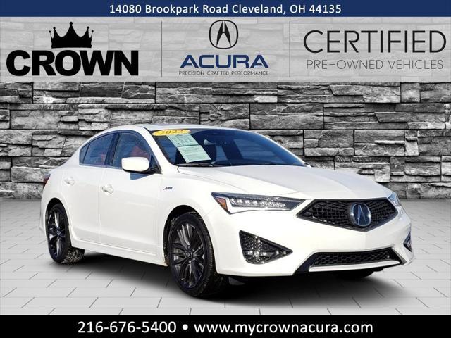 used 2022 Acura ILX car, priced at $26,881