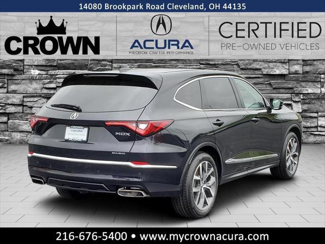 used 2023 Acura MDX car, priced at $41,891