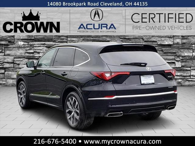 used 2023 Acura MDX car, priced at $41,891