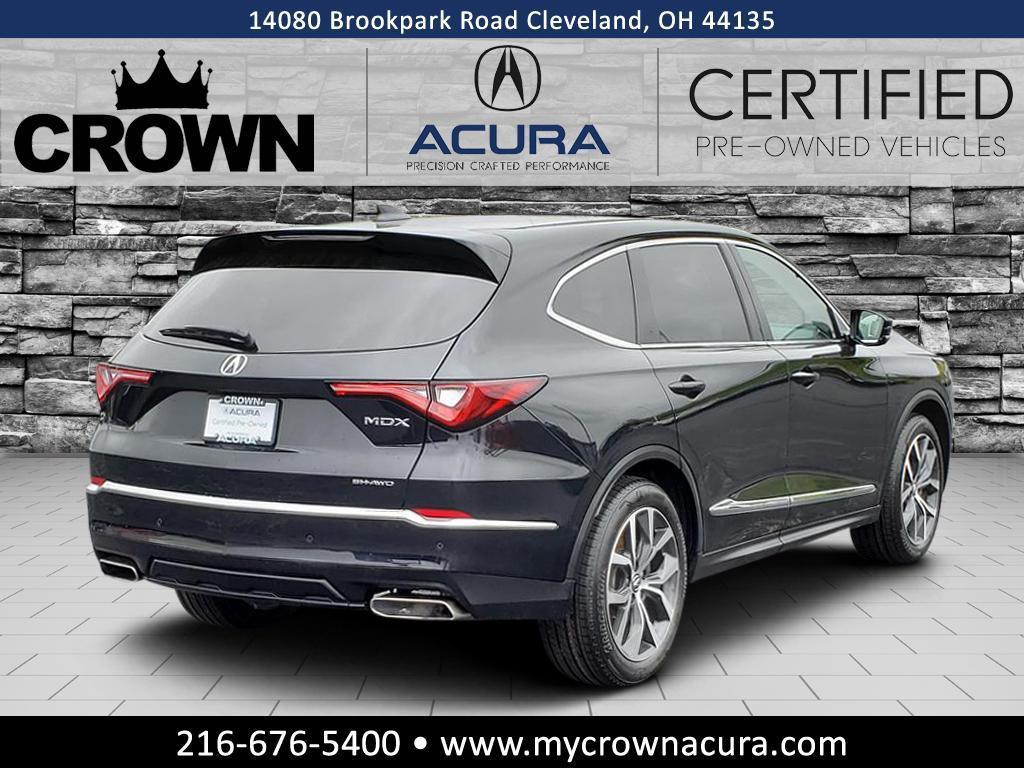 used 2023 Acura MDX car, priced at $39,484
