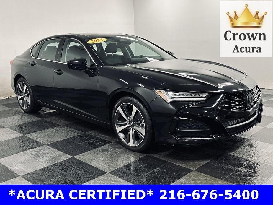 used 2024 Acura TLX car, priced at $43,781
