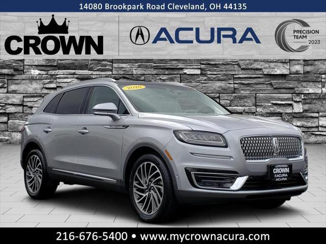 used 2020 Lincoln Nautilus car, priced at $18,971