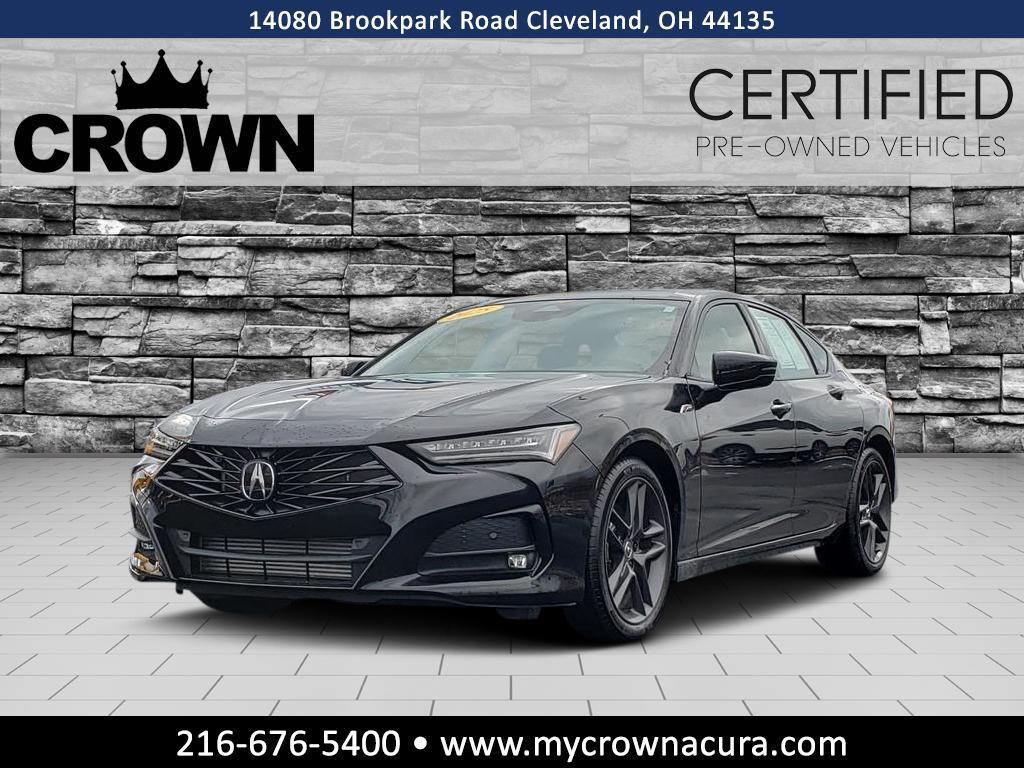 used 2025 Acura TLX car, priced at $46,381
