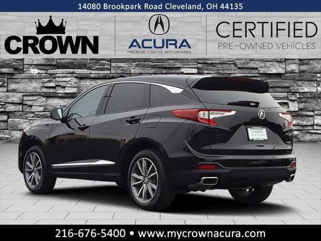 used 2024 Acura RDX car, priced at $42,924