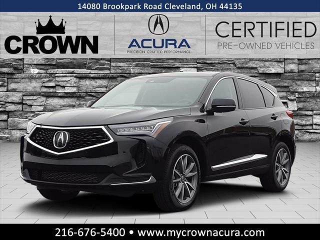 used 2024 Acura RDX car, priced at $42,924