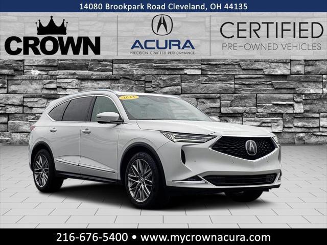 used 2023 Acura MDX car, priced at $49,981